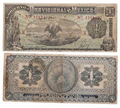 купить Мексика 1 песо 1916