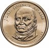 Купить США 1 доллар 2008 D "6-й президент США - Джон Куинси Адамс"
