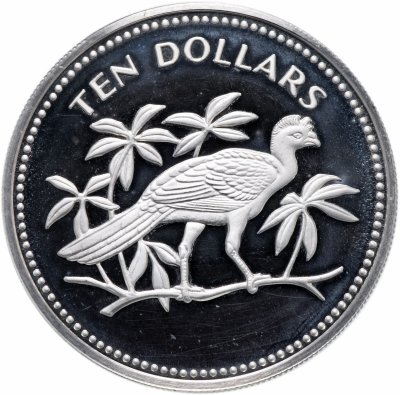 купить Белиз 10 долларов (dollars) 1974