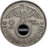 Купить Германия (Третий Рейх) 2 рейхсмарки 1936 D