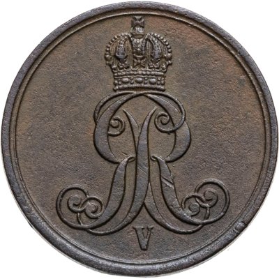 купить Ганновер 1 пфенниг 1858