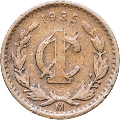 купить Мексика 1 сентаво (centavo) 1935
