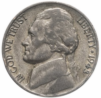 купить США 5 центов (cents) 1943 P