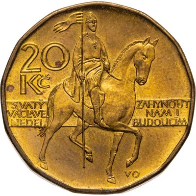 купить Чехия 20 крон (korun) 2014