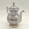 Купить Чайник заварочный с цветочным декором, Мануфактура "Орёл Ямакоси", фарфор, люстр, деколь, золочение, Япония, 1970-1990 гг.