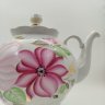 Купить Чайник доливной, с изображением цветов, фарфор, роспись, золочение, Краснодарский фарфорово-фаянсовый завод «Чайка», СССР, 1960-1992 гг.