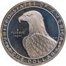 Купить США 1 доллар (dollar) 1983 S XXIII летние Олимпийские Игры 1984 в Лос-Анджелесе, знак монетного двора "S" - Сан-Франциско в оригинальной упаковке
