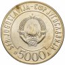 Купить Югославия  5000 динар 1989 "Саммит неприсоединившихся государств"