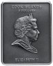 Купить Острова Кука 5 долларов 2010 "Скульптуры мира: Микеланджело - Давид", в футляре с сертификатом