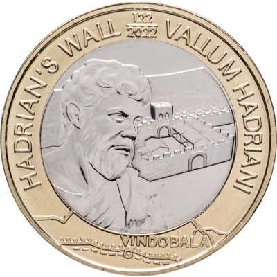 купить Гернси 2 фунта 2022 « 1900 лет Валу Адриана. Септимий Северус»