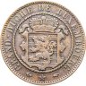 Купить Люксембург 10 сантимов (centimes) 1860
