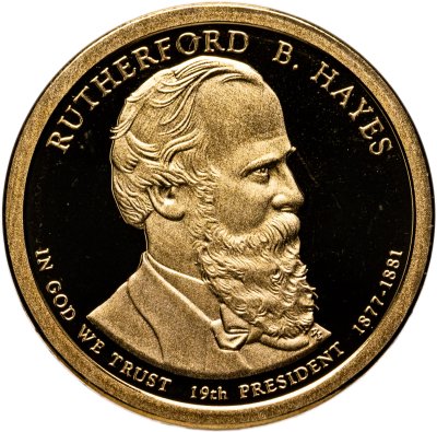 купить США 1 доллар (dollar) 2011 Ратерфорд Хейз (19-й президент США)