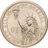 Купить США 1 доллар (dollar) 2007 "Джордж Вашингтон (1-й президент США)"