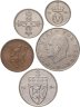 Купить Норвегия набор из 5-и монет 1973-1991, случайный год