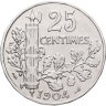 Купить Франция 25 сантимов (centimes) 1904