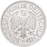 Купить Германия 1 марка 1990, знак монетного двора: "F" - Штутгарт