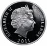 Купить Острова Кука 10 долларов (dollars) 2011 "Китайский гороскоп - год кролика"