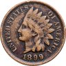 Купить США 1 цент (cent) 1899 Indian Head Cent