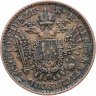 Купить Австрия 1/2 крейцера (kreuzer) 1851 B