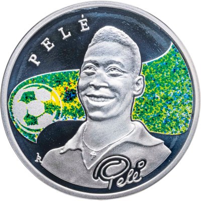 купить Армения 100 драмов 2008 "Короли футбола - Пеле" в футляре