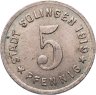Купить Германия "Золинген" 5 пфеннигов 1919 нотгельд