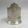 Купить Подстаканник "Советский космос", мНЦ (медь-никель-цинк), Кольчугинский завод цветных металлов, СССР, 1970-1980 гг.