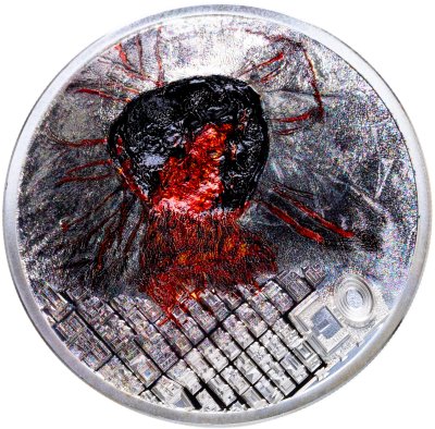 купить Острова Кука 20 долларов 2025 "Потерянные города - Помпеи", в футляре с сертификатом