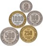 Купить Габон Набор из 5 монет "60 лет Независимости" 2020 Фауна