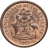 Купить Багамы 1 цент (cent) 2009-2015 (случайный год)
