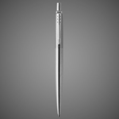 Купить Шариковая ручка Parker Jotter Essential, St. Steel СT, стержень: Mblue, Металлы: нержавеющая сталь, 2026 г.
