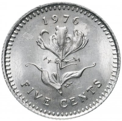 купить Родезия 5 центов 1976