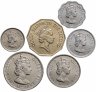 Купить Белиз набор 6 монет - 1, 5, 10, 25, 50 центов, 1 доллар. 1989 - 2010 Елизавета 2