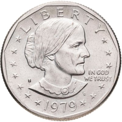 купить США 1 доллар (dollar) 1979 S доллар Сьюзен Энтони знак монетного двора "S" - Сан-Франциско