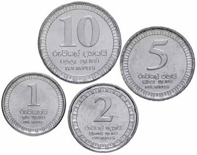 купить Шри-Ланка набор из 4 монет 2017