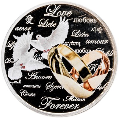купить Ниуэ 2 доллара (dollars) 2011 Любовь навсегда