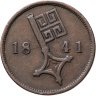 Купить Бремен 2 1/2 шварена (schwaren) 1841