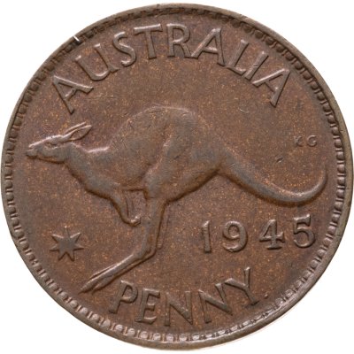 купить Австралия 1 пенни (penny) 1945
