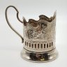Купить Подстаканник "Советский космос", мНЦ (медь-никель-цинк), Кольчугинский завод цветных металлов, СССР, 1970-1980 гг.