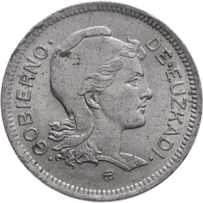 купить Испания, Страна Басков 1 песета 1937