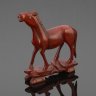 Купить Статуэтка "Лошадь", дерево, композитный материал (глаза), Азия, 1950-1970 гг.