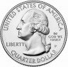 Купить США 25 центов (квотер) 2016 P — Национальный парк Шони