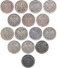 Купить Германия из 15 монет 5 пфеннигов (pfennig) 1875-1922