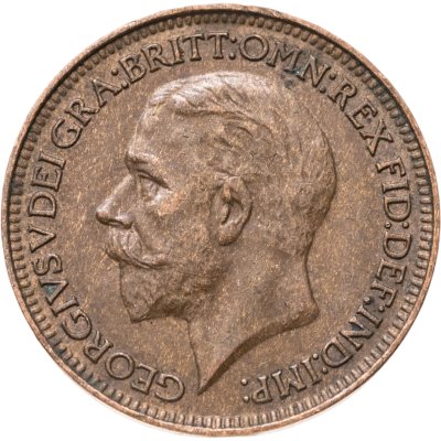купить Великобритания 1 фартинг (farthing) 1927