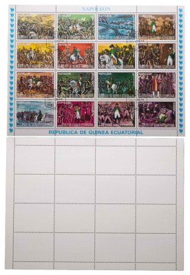 купить Экваториальная Гвинея марки квартблок "Наполеон. Солдаты. Поле битвы" 1974