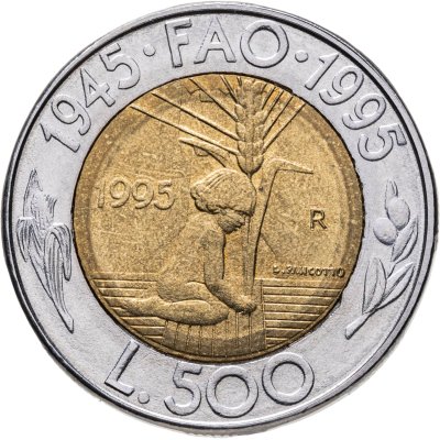 купить Сан-Марино 500 лир (lire) 1995