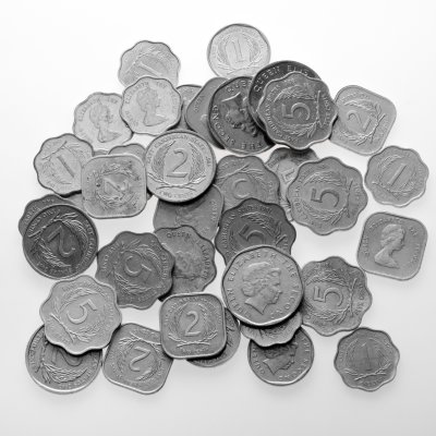 купить Восточные Карибы, набор монет 1, 2 и 5 центов 1981-2011 (36 штук)