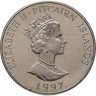 Купить Острова Питкэрн 1 доллар 1997 "97 лет со дня рождения Королевы-матери"