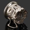 Купить Подстаканник, выполненный в виде цветов ирисов, латунь, серебрение, Schiffers & Co. (А.Б. Шифферс и Ко), Российская империя, 1888-1914 гг.