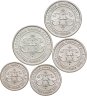 Купить Сербия набор монет 1, 2, 5, 10 и 20 динаров 2003 (5 штук)