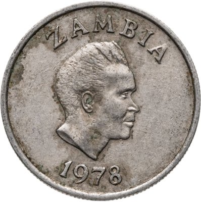 купить Замбия 5 нгве (ngwee) 1978